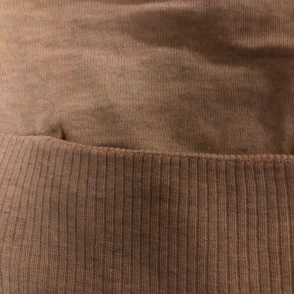 CROFT & BARROW Cardigan Size 5X Womens Oatmeal Open Front Side Slits New - Picture 8 of 9